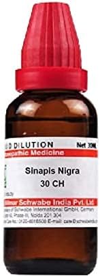 Д -р Вилмар Швабе Индија Синапис Нигра разредување 30 CH шише од 30 ml разредување