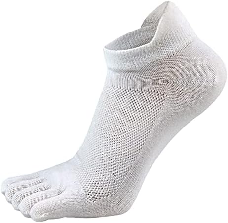 Машки модни машки чорапи компресија Дише атлетски атлетски чорапи со ниски пети со пети чорап спортски чорапи компресија ниски