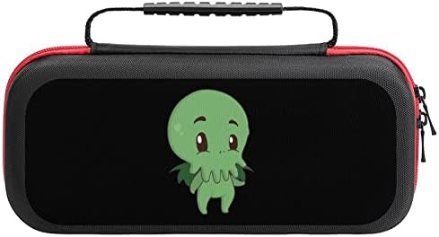 Симпатична мала Cthulhu Switch Case Case Case Protective Thard Shell Portable Travel Touch со 20 касети за игри