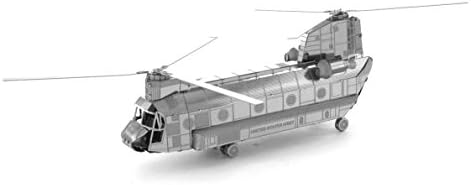 Комплет Од 3 Метални Земјени 3д Модели На Хеликоптери Со Ласерско Сечење: Ах-64 Апачи-Ч-47 Чинук-ух-1 Хуи