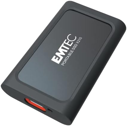 Emtec 1tb X210 Елита SATA III Пренослив Погон Со Цврста Состојба Со Nand Технологија ECSSD1TX210