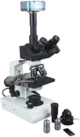 Радикален Тринокуларен Микроскоп w Сперма Во Крвта Контраст Во Фаза На Вода и 3,5 MPIX USB КОМПЈУТЕР Во Живо Камера