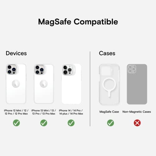 Moft Magsafe Pallet Stand за iPhone 14/13/12 серија Magsafe компатибилен телефонски штанд со 3 агли на гледање