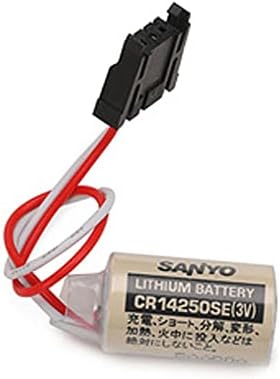 DSONE CR14250SE 3v Литиумска Батерија 1800mAh Со Црн Приклучок За Sanyo FDK 1/2AA 3V PLC Батерија 1747-Ba Резервно Напојување