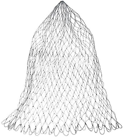 Риболов мрежа Ekdjkk, преклопен риболов замена нето стандард најлон замена за риболов нето нето -ромб -мрежа за слатководна солена вода