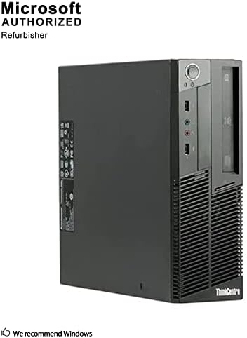 Lenovo ThinkCentre M90 СФФ Бизнис Десктоп Компјутер, Интел Core i3-530 3.2 GHz, 8G DDR3, 1T, DVD, WiFi, BT, DP, VGA, Windows 10 Pro 64