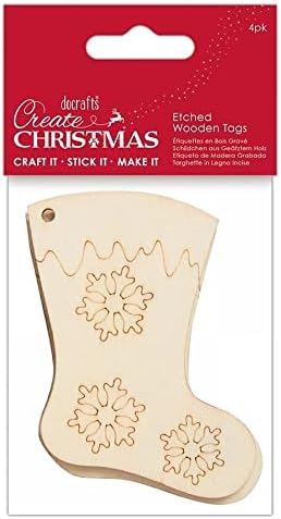 Создадете ознаки за Божиќни подароци, дрвени, една големина