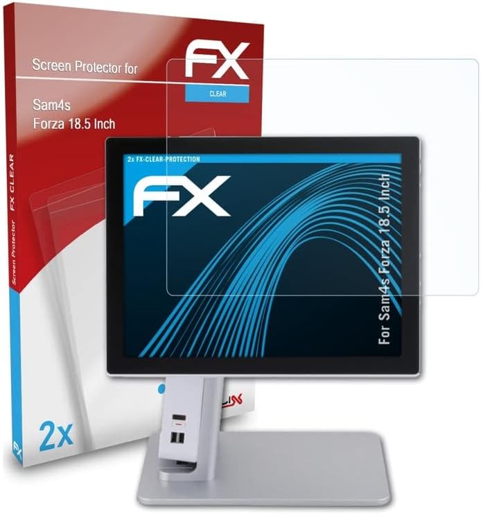 Филм за заштита на екранот Атфоликс компатибилен со SAM4S Forza 18,5 инчен заштитник на екранот, ултра-чист FX заштитен филм