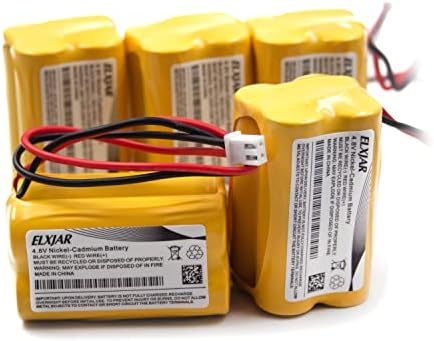 Замена на батеријата на Јутсујо 4.8V 700mAh BL93NC487 Ni-CD за EREMI-LITE BAA-48R BAA48R, INTERSTATE NIC0186, DANTONA CUSTER-43 CUSTOM43,