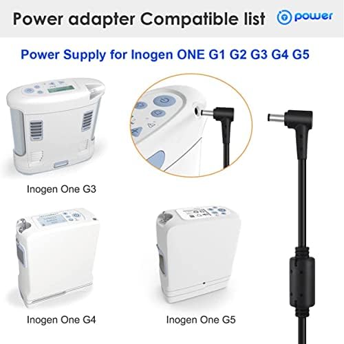 T Power AC напојување за иноген One G1 G2 G3 G4 G5 Каталог на концентратор на кислород BA-107 BA-106 BA-301 BA-302 BA-303 Адаптер