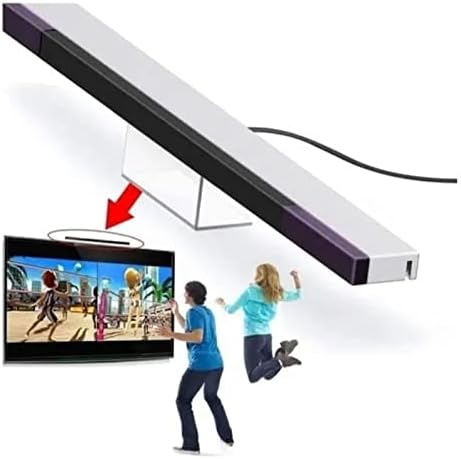 Инфрацрвен приемник, инфрацрвен сензор лента жичен приемник за Wii, замена на жичен инфрацрвен лента за сензори за конзола за движење Wii Wii