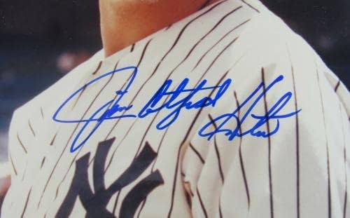 Jimим Catfish Hunter потпиша Auto Autograph 8x10 Photo JSA TT04504 - Автограмирани фотографии од MLB