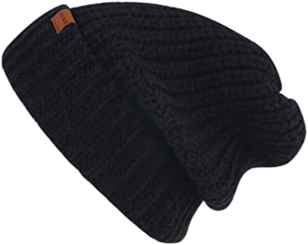 JOYCA & CO. Slouchy Beanie за жени и мажи, топла плетена зимска капа, стилски манжетен или рибарски рибар