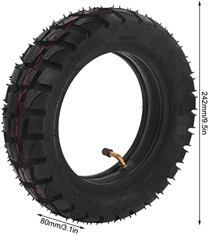 GotOtop 10 инчи Електрични скутер гуми со надувување цевка, гума гума гума за амортизација за електричен скутер, додатоци за гуми за електрични