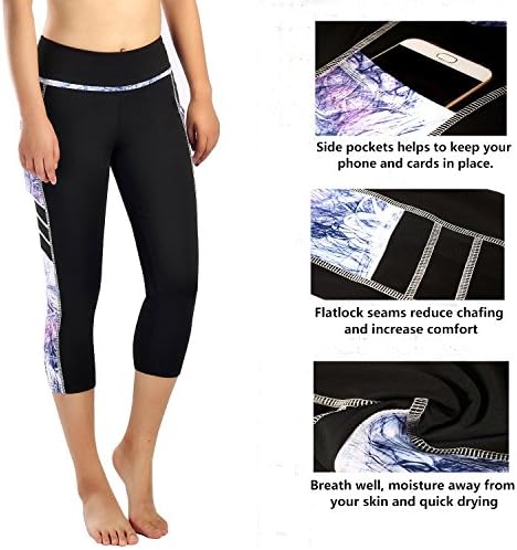 Neonysweets женски тренингот хеланки телефонски џеб што работи јога панталони