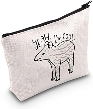 Подарок за пофул бебе Тапир, да, јас сум кул козметичка торба конзерваторски lубител на животни
