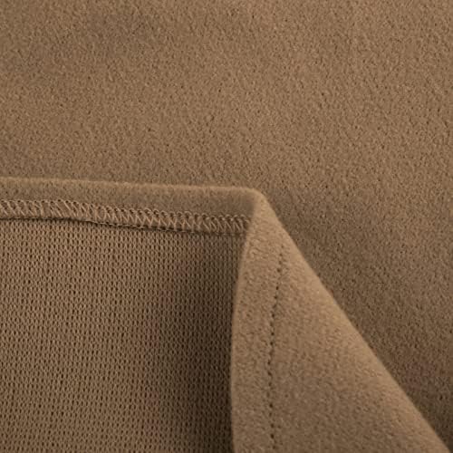 Pulенски пуловер опуштено вклопување со цврста боја џеб на отворено плажа лето мека удобна вратоврска за вежбање кошули за вежбање резервоарот