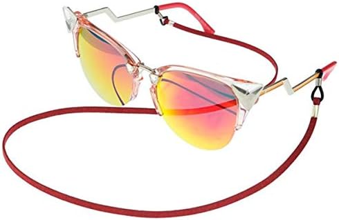 Зингсо Спорт Пу Кожени очила за очила, 3 парчиња мулти-бои прилагодливи очила за очила за очила за очила за очила за очила за