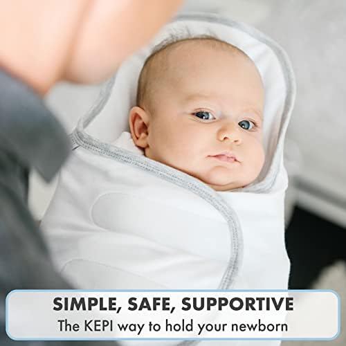 Поддршка за бебиња на Кепи - обвивка за ќебе за новороденчиња и доенчиња, патентирани и безбедни,