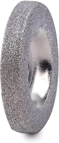 Диск за мелење на мелница за мелење на тркалото 50мм дијамантско мелење на тркалото на тркалото, сребрена метал вклопување за алатка за мелење на мелење на мелење на