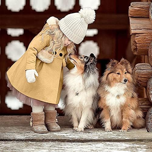Девојки девојки зимски ветроупорни јакна за палто деца топло руно со качулка јакна од надворешна облека девојче временски палто