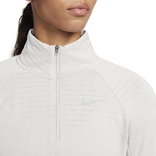 Nike Therma-Fit Element Women's Women's Women's 1/2-Zip трчање џемпер, лесен Бордо