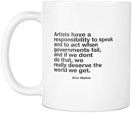 Смешно Кафе Кригла, Уметниците имаат одговорност да зборуваат и да дејствуваат кога владите не успеваат, и ако не го сториме тоа,