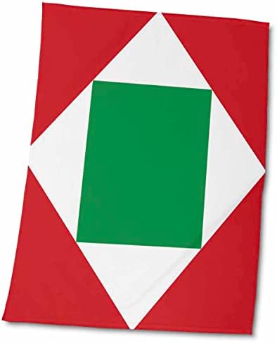 Декоративна 3Drose Florene - 1802 Италијанско знаме на Република - крпи