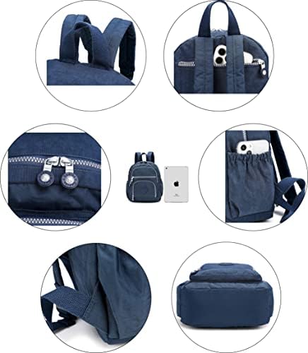 Мини пешачење водоотпорен лаптоп ранец чанта за жени и мажи, ранец за патувања