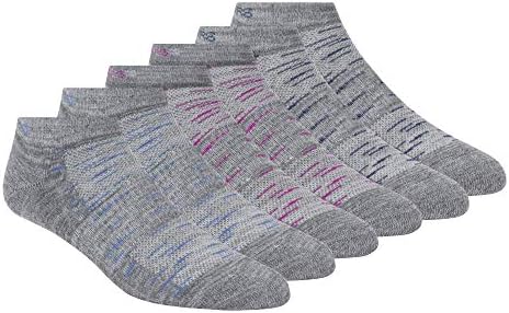 Skechers Women's staulsенски 6 пакувања чорапи со ниско сечење