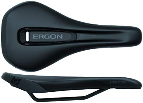 Ергон - СМ Ендуро Комп ергономска удобност велосипед седло | За сите планини, гравитација, ДХ и Ендуро велосипеди | Менс | Две големини