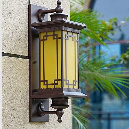 Yzlyd Outdoor wallидна ламба отворено водоотпорна предводена wallидна ламба едноставна патека скалила двор светилка градина вила балкон wallидна