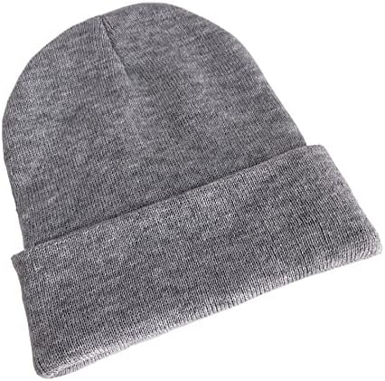 NPQQUAN 3 пакувања Унисекс Beanie капи за мажи жени зимски плетени гравчиња