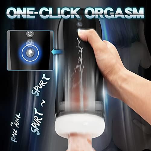 Автоматска чаша за мастурбатор со 7 нафрлани и 7 вибрации машки секс играчки и силиконски пенис прстен, тивино 3 во 1 ултра мек петел прстен
