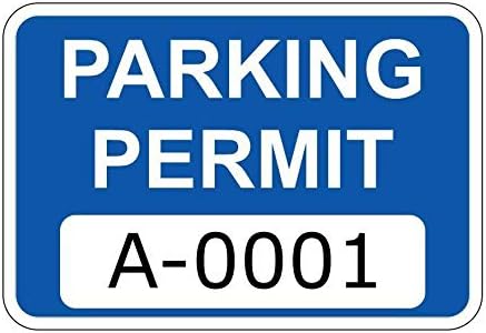 Сина Дозвола За Паркирање Налепници Налепници Налепници