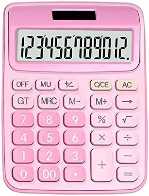 Основен стандарден калкулатор 12 цифрен калкулатор за работна површина со голем LCD дисплеј и чувствително копче соларна и батерија двојна моќност