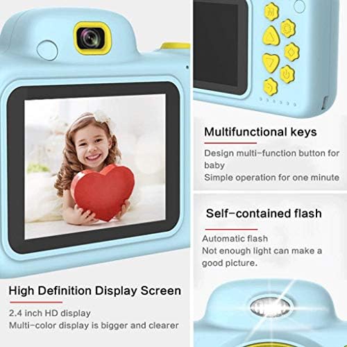 Дигитална камера Lkyboa за деца, дигитална видео камера од 1080p деца со екран и за 3-10 години подарок за момчиња девојчиња