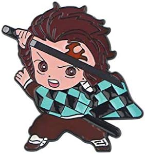 Oysterboy Kimetsu No Yaiba Blade of Demon Destruction Slayer Charics Аниме емајл пин моден додаток за јакни кошули ранци за облека Подароци