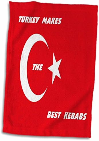 3drose Florene светски знамиња со храна - турски готвачи - крпи