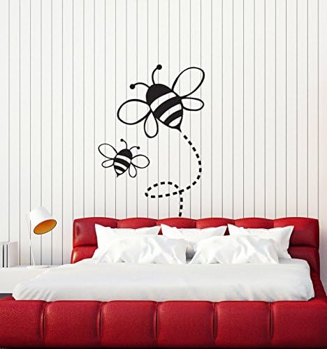 Голем винил wallид Декл пчели Расадник бебе соба Декора за уметност налепници Мурал