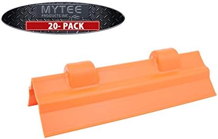 Mytee Производи 20 Пакет 12 Портокалова Пластични Рамен Работ Заштитник за Товар товари &засилувач; Ремени | Пластични Агол Заштитник Врзете Мрежести Штитник За Крик, Rat