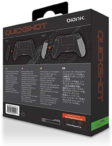 Bionik Quickshot Активирањето Костец За Xbox Еден: Подобро Зафат, Побрзо Време Одговор-Бело-Xbox Еден