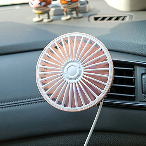 Вентилатор за Вентилација на воздухот во автомобилот, Вентилатор За Циркулација На Воздухот Со Висок Проток На Воздух, 3 Прилагодлива Брзина