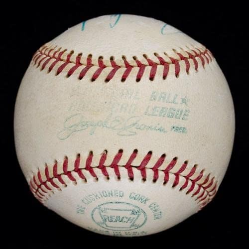 Гроздобер 1960 Норма Готовина Еден Потпишан ОАЛ Бејзбол JSA LOA BB65647-Автограм Бејзбол
