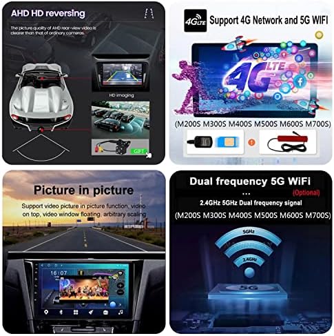 Двоен Дин 9 Инчен Екран На Допир Автомобилско Радио за Киа соренто 2 XM 2012-2021 Со Carplay Android Auto/Bluetooth Android 11 Автомобил Стерео