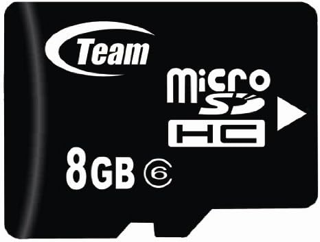 8GB Турбо Класа 6 Microsdhc Мемориска Картичка. Голема Брзина За Т-Мобилен Допир Допир Варио Крило Доаѓа со слободен SD И USB