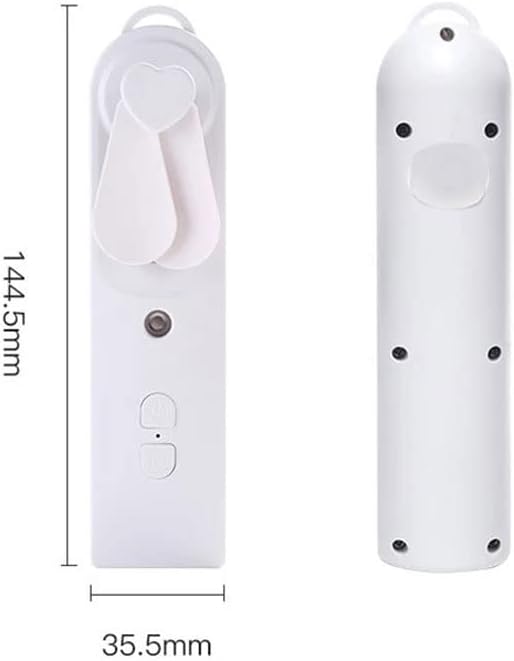 n/Пренослив Навлажнувач СО Мини Вентилатор 2 во 1 USB Рачен Вентилатор За Полнење Спреј За Вода