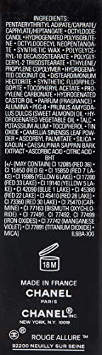Шанел Руж Привлечност Прозрачна Интензивна Боја На Усните Број 152 Незабележлива За Жени, 0,12 Унца