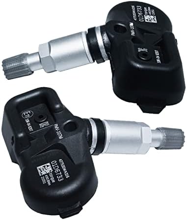 Hengcool TPMS сензор 315MHz-4 пакет за Honda CRV 2007-2011, Accord 2009-2012, Fit 2008 | Дел број 42753SWAA53, 42753-SWA-316 | Систем за набудување на притисокот во гумите