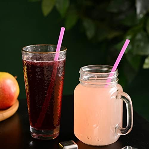 Бестојард Чаши За Еднократна Употреба Пластични Сламки 25см Коктел Стап За Вртење Украсна Забава Материјали За Пиење Сламки За Пијалоци Со Сода